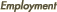 Employment